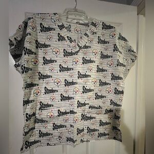 Steelers scrub top